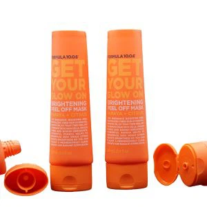 Tub d'embalatge cosmètic amb capçal plegable